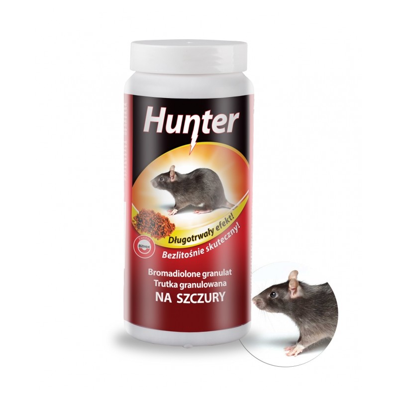 Granulat na myszy i szczury 200g HUNTER - zdjęcie główne