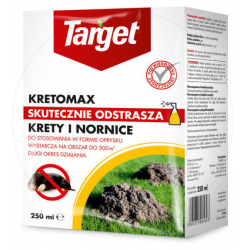 Kretomax koncentrat 250 ml TARGET - skuteczne zwalczanie kretów