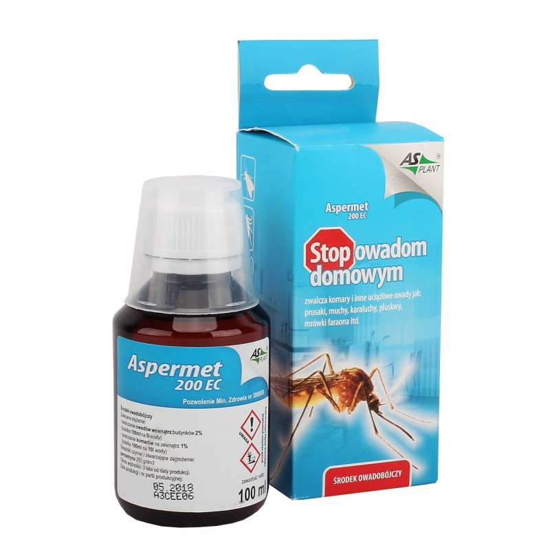 Środek na komary ASPERMET 200 EC 100ml - zdjęcie główne